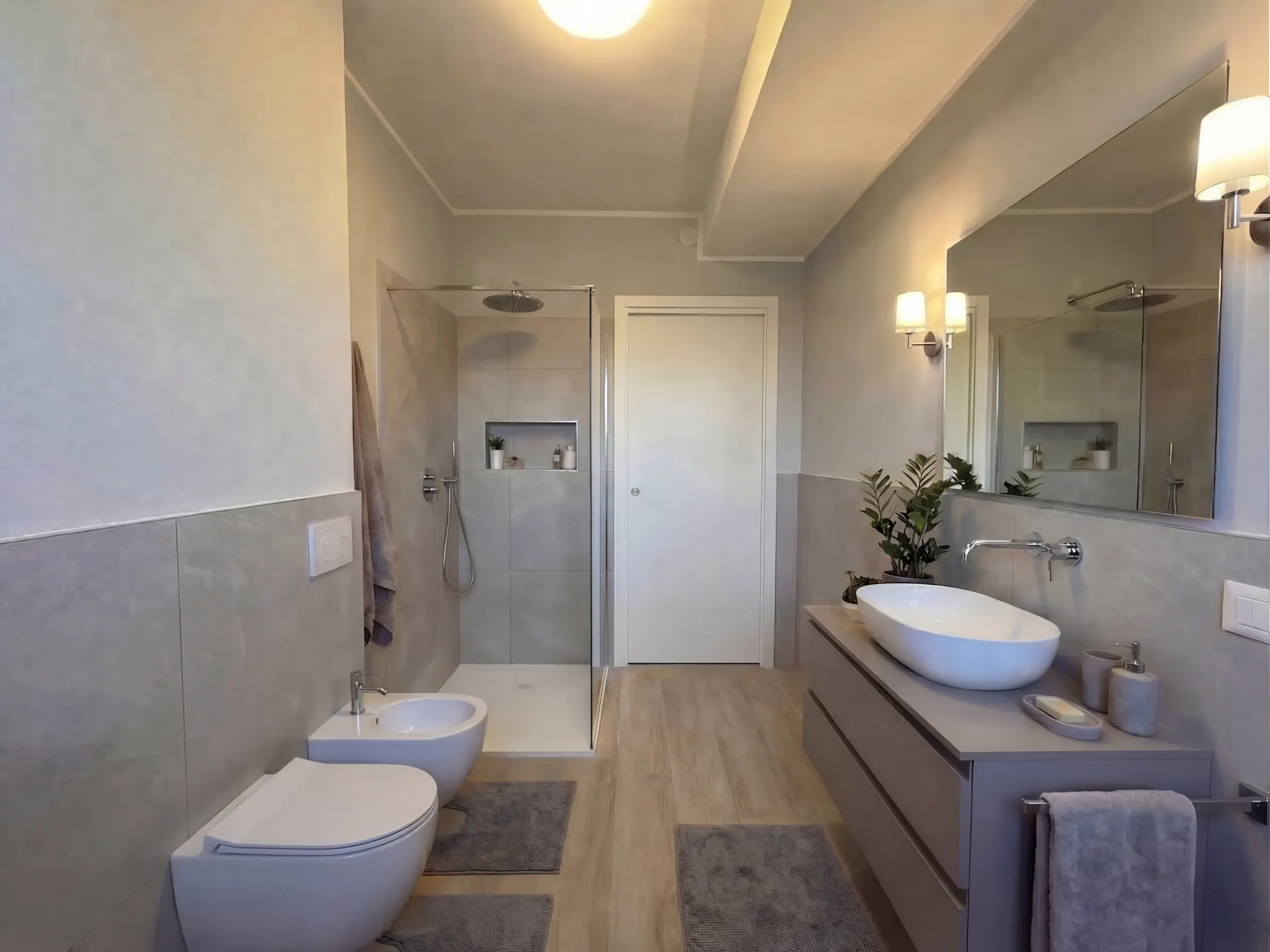 Render bagno appartamento A4
